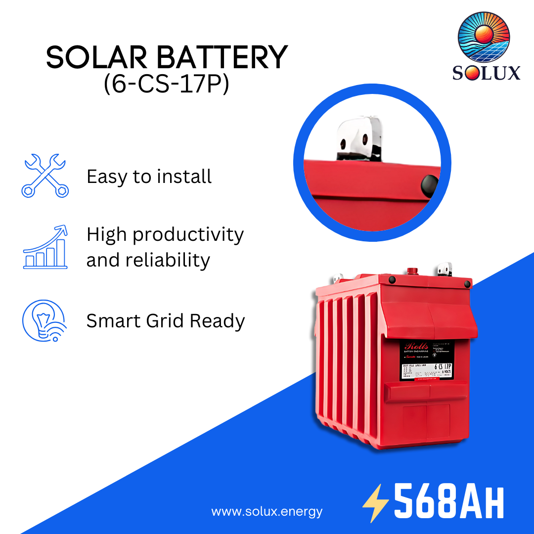 This is an image of Rolls Surrette 6VDC 568Ah Flooded Deep Cycle Battery